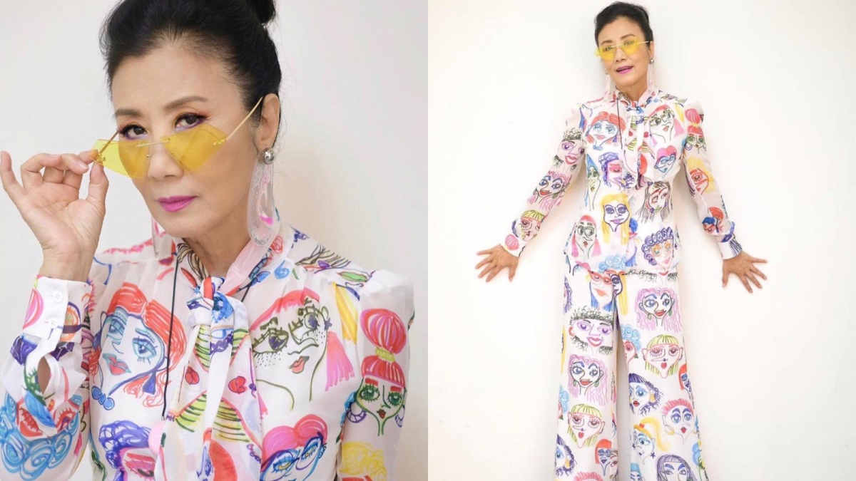 經過那些年依舊時尚！73歲「阿姐」汪明荃 繼續華麗變身